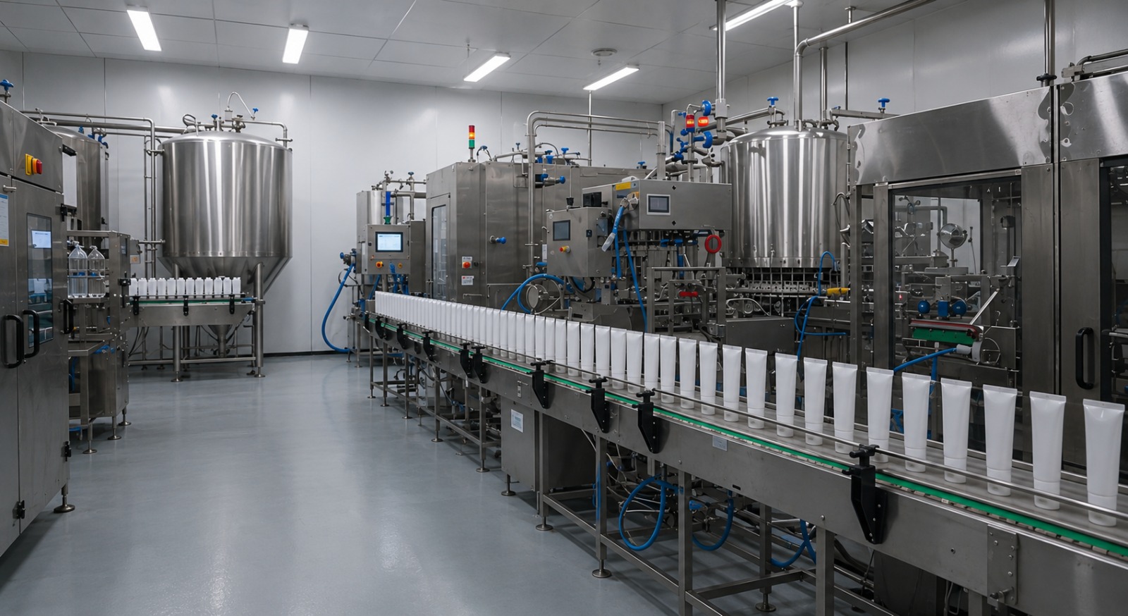 Skincare Section — Samrvir Biotech facility